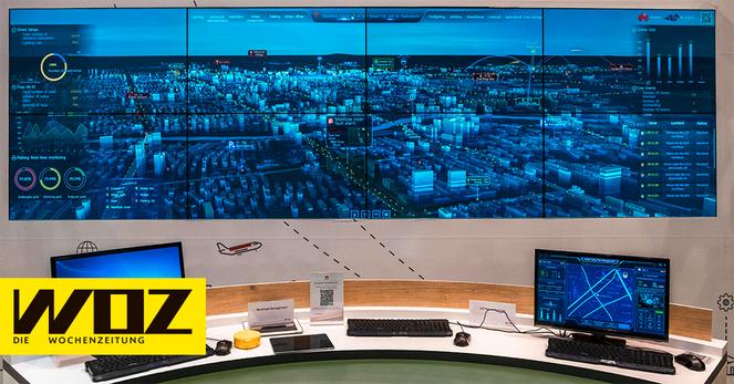 Präsentation des Huawei-«Safe City»-Konzepts am Smart City Expo World Congress in Barcelona, 2018