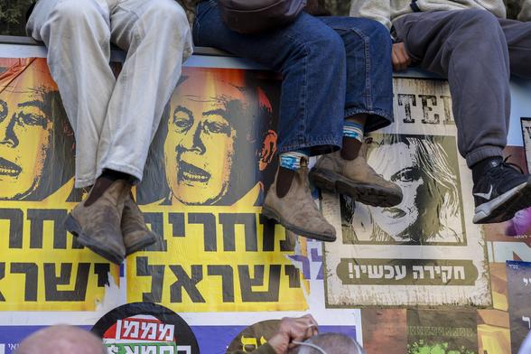 Anti-Netanjahu Protest am 23. März 2025 in Jerusalem. Foto IMAGO / NurPhoto