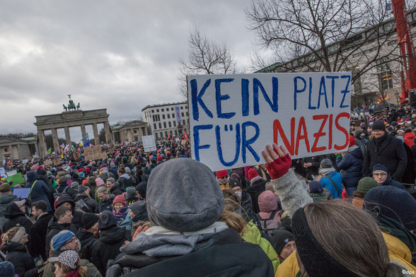 Rally in front of the Brandenburg Gate
