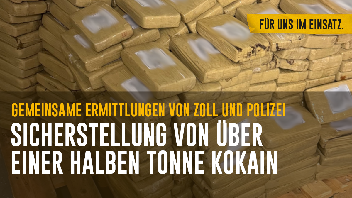 Kokain in NRW: Zoll beschlagnahmt fast eine halbe Tonne Drogen - DER SPIEGEL