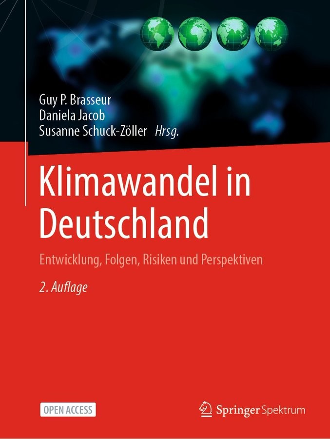 Deckblatt des Buches "Klimawandel in Deutschland"