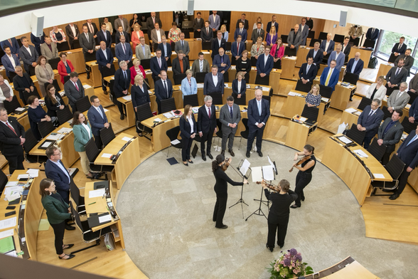 Feierstunde im Landtag anlässlich 75 Jahre Grundgesetz
